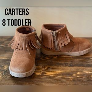 Carters fringe boots toddler 8